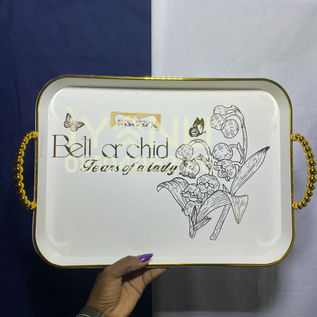 T45 - Solid Orchid Tray (B) [50239]