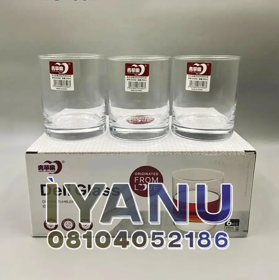 YY123 - Lowball Tumbler x6 [ES1002]