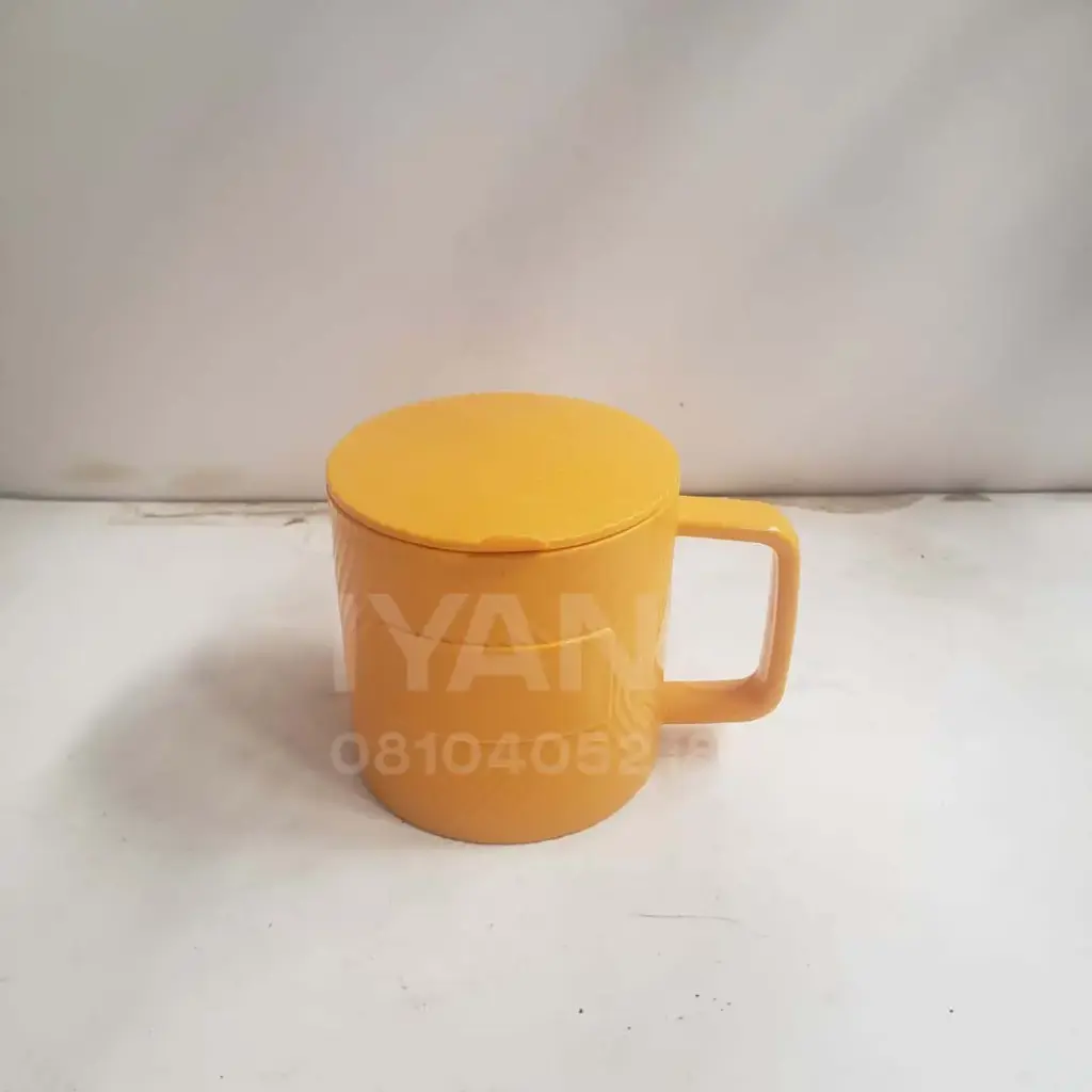 H238- Round Cup w/lid SMP