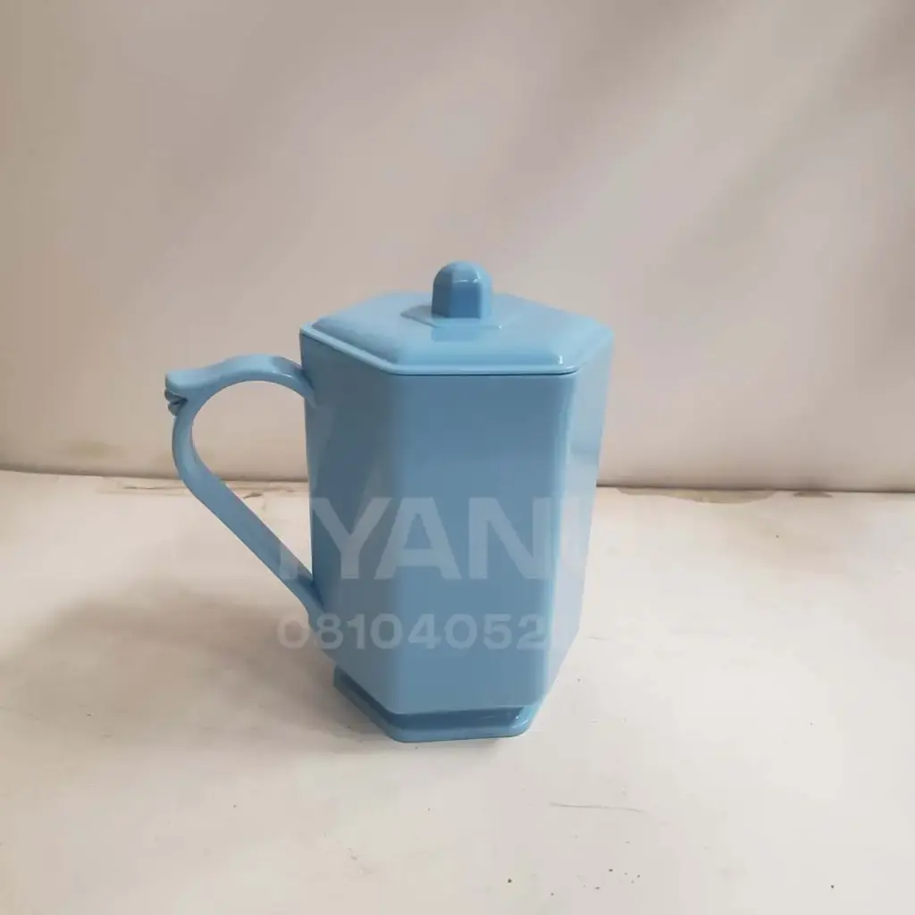 H259 - Hexagon Cup w/ lid [PC012]