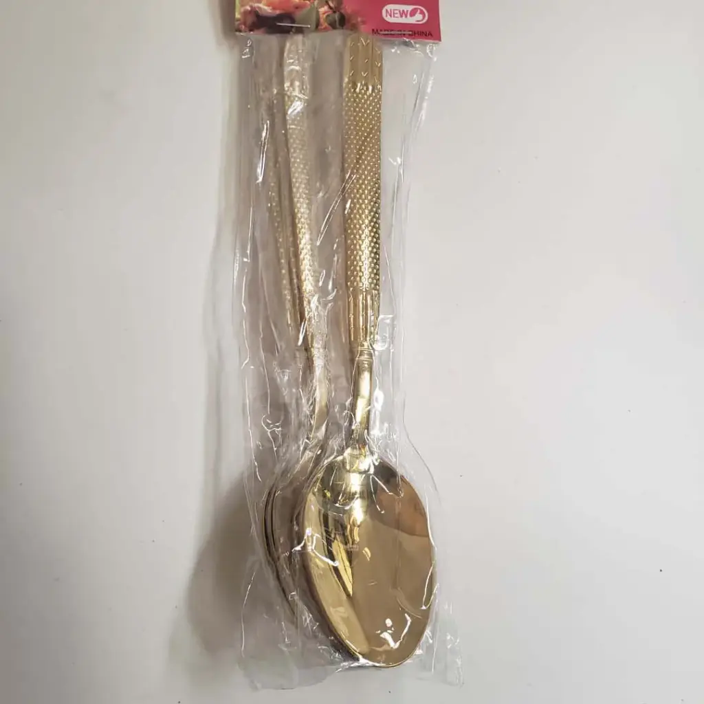 KK14 - Honeycomb Golden Cutlery x6 [SSS26]