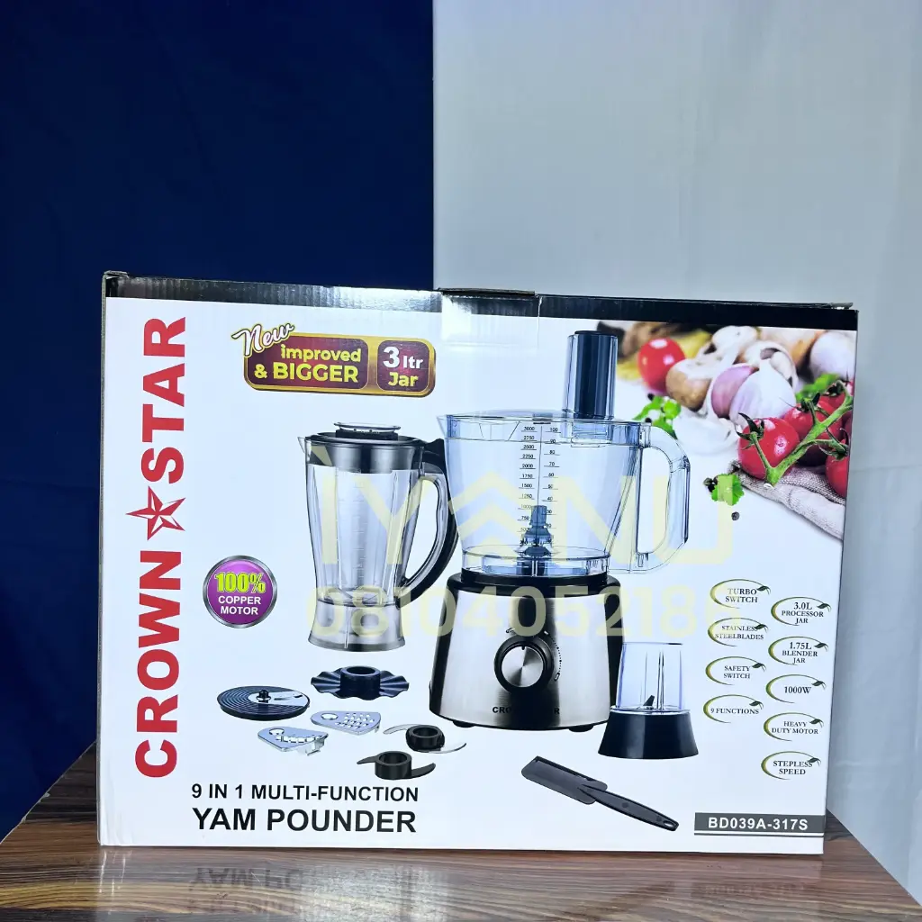 EE412 - 9 in 1 Multi Yam Pounder MC [BD039A]