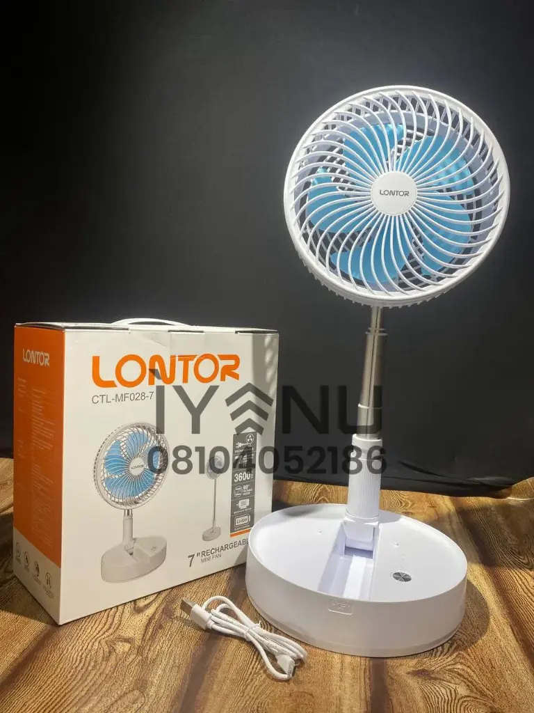 BB99 - Twise-As-Tall Mini Table Fan 7" (MF028-7)