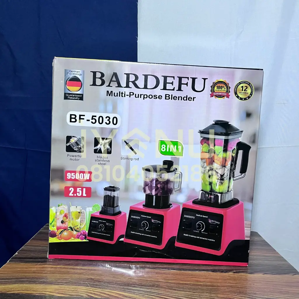EE702 - BL 2.5L 9500W BDF [5030]