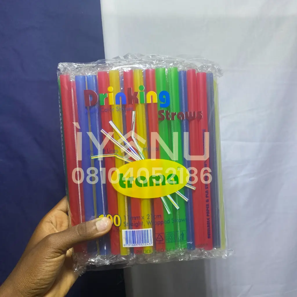 H89C - Smoothie Straw 11mm x100 (Col.)
