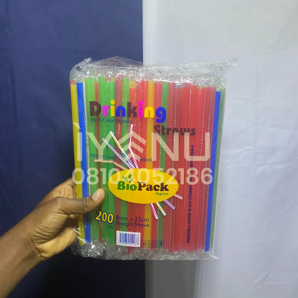 H73C - Smoothie Straw 8mm x200 (Col.)