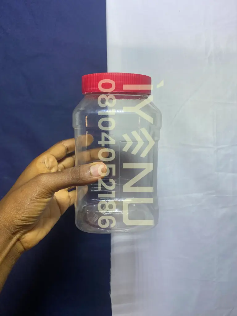 F906 - Aqua Jar Square 1500ml Window