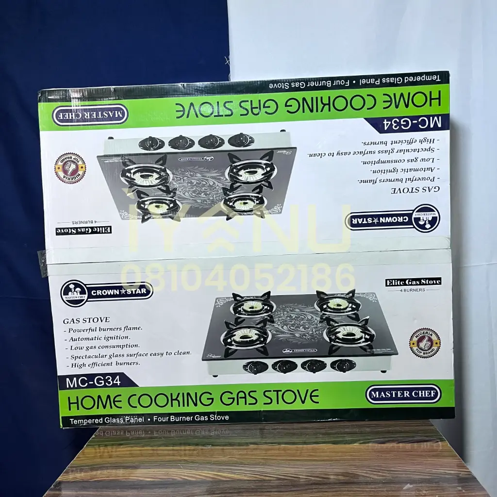 II85 - Gas Stove x4 MC [G34-30105]