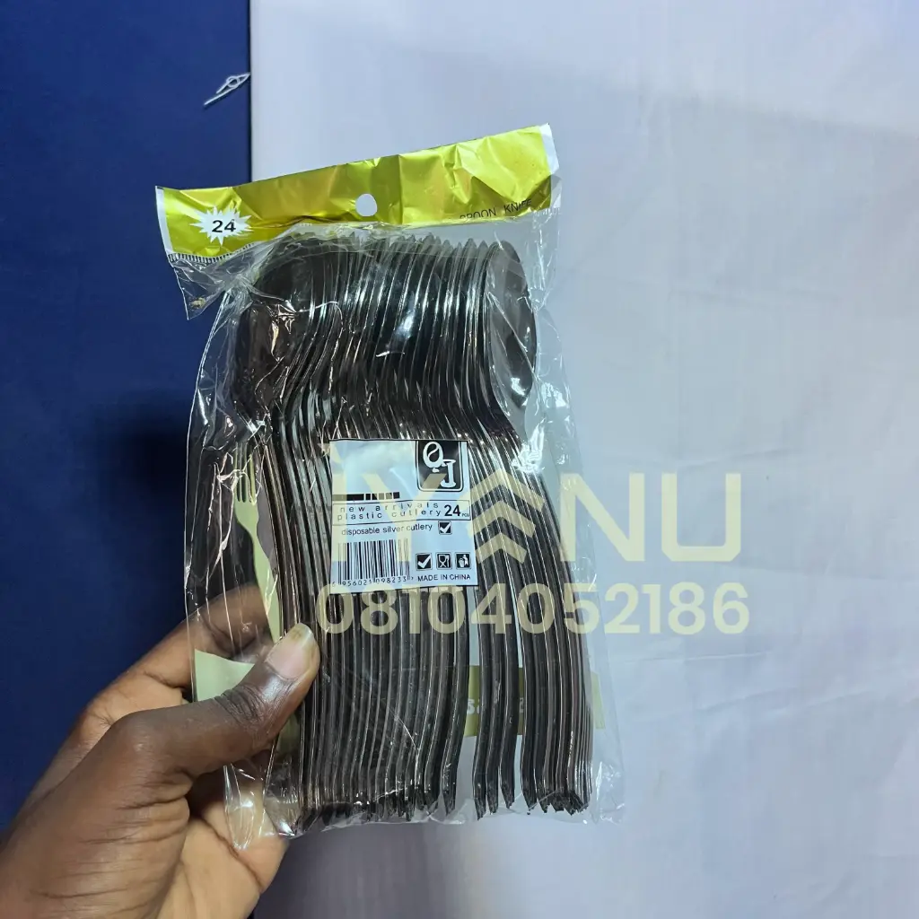 K139SS - Disposable Spoon (Silver) x24