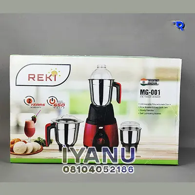 [EE45] EE45 - Mixer Grinder REKI (MG001)