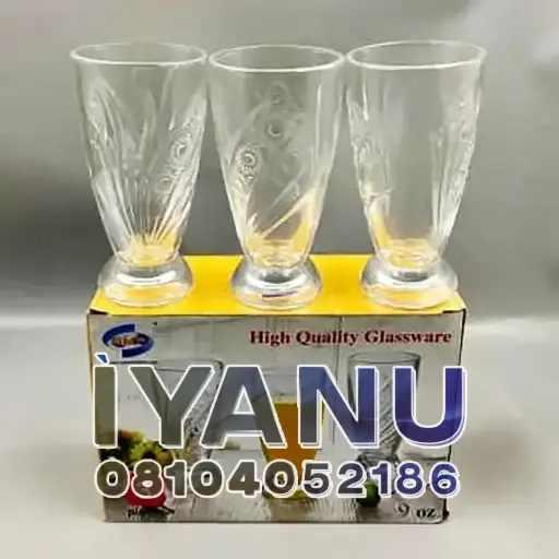 [YY132] YY132 - Dotted Tumbler x3 [Y3206-3]