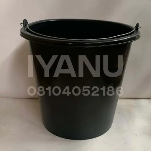 [P120] P120 - 13L Black Bucket