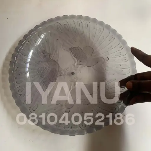 [T214] T214 - Peacock 9" Plate 23-21