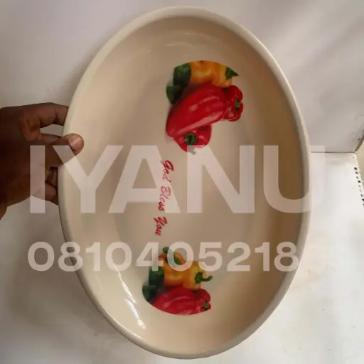 [T4] T4 - Oval Tray (B)