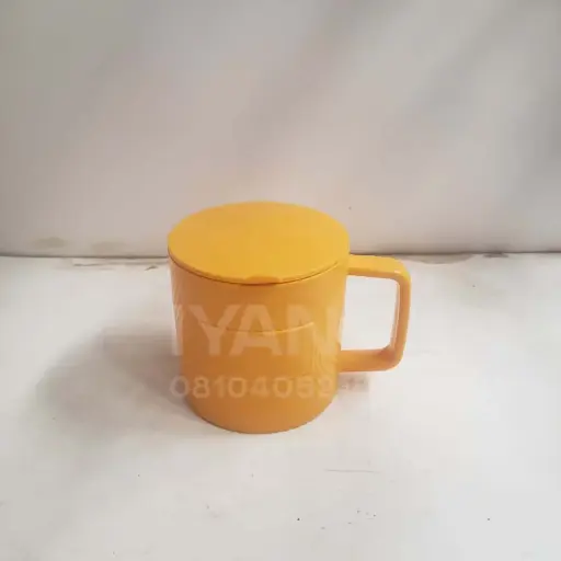 [H238] H238- Round Cup w/ lid [PC010]