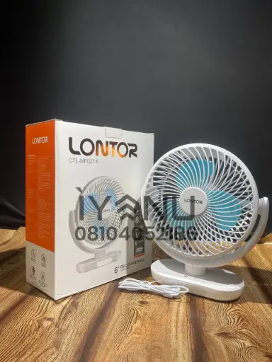 [BB98] BB98 - Lookup Mini Table Fan 6" (MF027-6)